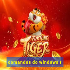 comandos do windows r